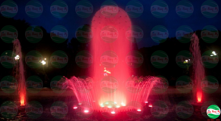 Phun nước nghệ thuật Công viên Lê Văn Tám Hồ Chí Minh